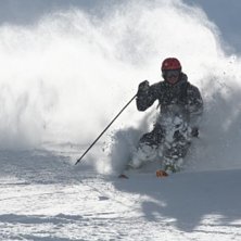 schysst puderdag i puderparadiset stuben... Foto: Peter eklund. &Aring;kare: rasmus mattsson.