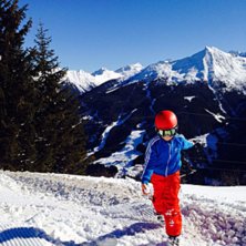 Med Graukogel i bakgrunden. Foto: Mikael Robsahm.