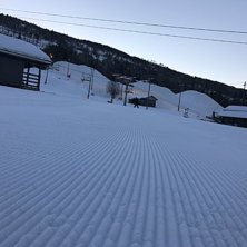 Klar?
Det er vi! Nypreparerte l&oslash;yper og skyfri hi.
