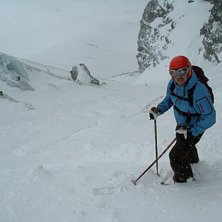 Lite brant&aring;kning p&aring; Titlis . Foto: Fredrik Wikberg. &Aring;kare: Fredrik Nordsvahn.