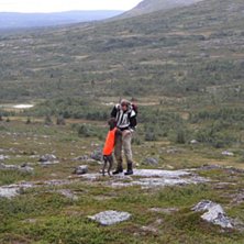 Vad g&aring;r upp mot en dag p&aring; fj&auml;llet med jakt, kom. Foto: Jag. &Aring;kare: Per och essie.