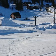 siste p&aring;skadag 2017
Knall sol, -8 grader, vindsti.