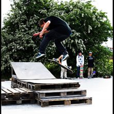 Bs Heelflip. Foto: Niklas Backman. &Aring;kare: Random hero.