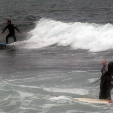 Vi &auml;lskar vind. Med vind blir det surf och n&auml;r d. Foto: Ola Kal&eacute;n. &Aring;kare: Erik Svedb&auml;ck, h&aring;rdrocks sign-Lirum.