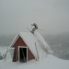 ett roligt tak att jibba p&aring;. Foto: Kristoffer Berg. &Aring;kare: Christoffer Karlsson.
