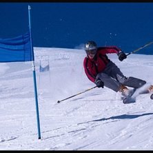 Kvibban i pisten.. Foto: David Samuelson. &Aring;kare: Johan Qviberg.