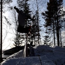 Backyard Session i Vemdalen.. Foto: Isak Frykman. &Aring;kare: Elias Fyhr.