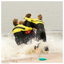 Liftning 5st. Foto: Fredrik &Aring;str&ouml;m. &Aring;kare: Joel, Rickard, Per, Emma och julia.