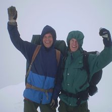 2104 m&ouml;h. Foto: Lukas Borgemo. &Aring;kare: Jag och Pappa.