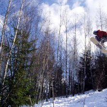 Eksj&ouml;s feting skidbacke ;). Foto: Anders Martinsson. &Aring;kare: Robert Arrhenius.