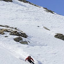 V&aring;rsn&ouml; och solen skiner, ibland &auml;r det bra att . Foto: Magnus Olsson. &Aring;kare: Joakim Wiberg.