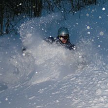 &Auml;ven i V&auml;stra G&ouml;taland kan man f&aring; en pudersv&auml;. Foto: Bertil &Ouml;hlund. &Aring;kare: Johan &Ouml;hlund.
