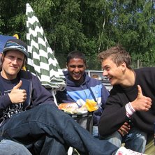 En go dagsfylla i Halmstad. Foto: Ingen aning.