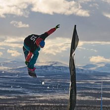 Slopenopen i Kiruna. Foto: Johan Ylitalo. &Aring;kare: vet ej.