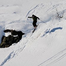 Ett litet dropp i sk&ouml;na solen. Foto: Johan Olofsson. &Aring;kare: Martin &amp;quot;Sunken&amp;quot; Sundvall.