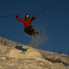 Hittade ett BC-hopp. B&auml;sta ljuset jag sett =). Foto: Tomas Johansson. &Aring;kare: Gustav Ekroth.