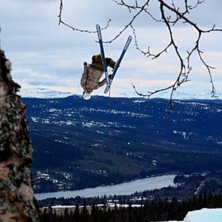 SwitchBack av Liljan under Freeride helgens Telia . Foto: Benjamin Johansson. &Aring;kare: Johan Lilja.