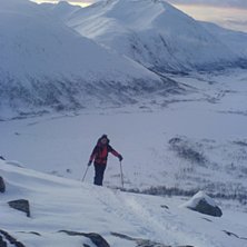 For &aring; fortjene &aring; kj&oslash;re ned i pudder m&aring; man sli. Foto: Per Hasvold. &Aring;kare: Thomas Hasvold.