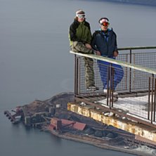 cool bild med fjorden i bakgrunden. Foto: tomas wallstr&ouml;m. &Aring;kare: Fredde &aring; Ante.