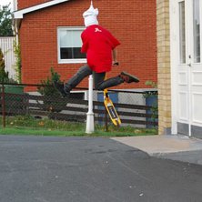 lite kickbike!. Foto: D-lito. &Aring;kare: NickePicke.