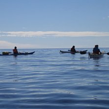 Kan det bli b&auml;ttre paddlingsv&auml;der... Foto: Seth Gustafsson.