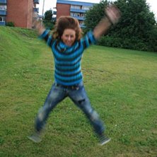 tr&auml;nar p&aring; hopp inf&ouml;r vintern haha. Foto: Alexander Hjelmqvist. &Aring;kare: Josefin Brorsson.