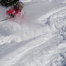 Mycket sn&ouml;!. Foto: Roger &Ouml;stergren. &Aring;kare: Leo Waldner.