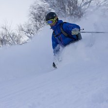 En helt vanlig dag i Niseko Japan.. Foto: Gustaf Andersson. &Aring;kare: Sonny Larsson.