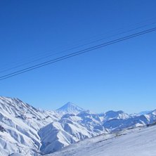 Damavand ca 5800m.&ouml;.h. Foto: Christer H&auml;llare.