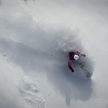 Pow from abow. Foto: Max Ahlberg. &Aring;kare: Max Wahlqvist.