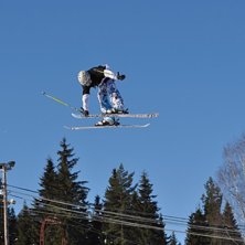 Foto: dad. &Aring;kare: jag, lillmaxi.