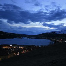 &Aring;re by night. Foto: Anders Eriksson.