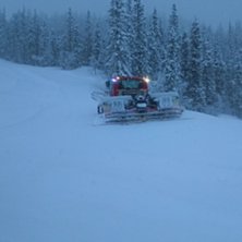 25 cm forel&oslash;pig....
Det LAVER ned, 25 centimeter .