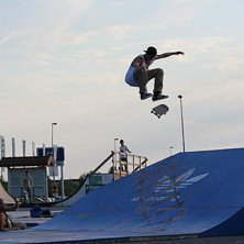 kickflip. Foto: Martin Jansson. &Aring;kare: Alexander Helgman.