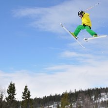 Big Air. Foto: Ella Atterlid. &Aring;kare: Hugo Atterlid.