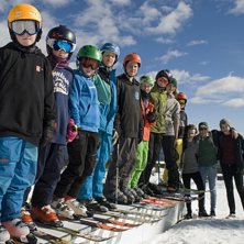 Vi har sn&oslash;, kommer du?
Noe sn&oslash; har smeltet i var.