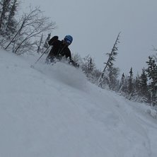 Sjukt med sn&ouml;!. Foto: Kristina Forslund. &Aring;kare: Robert Forslund.