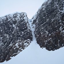 Skid&aring;kare provar lyckan i Ellas Fall.. Foto: Mattias Skantz.
