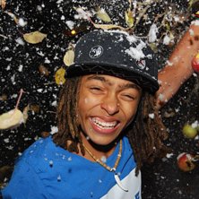 Hade lite tr&aring;kigt s&aring; vi gick ut och skaka tr&auml;d.. Foto: Algot Olsen. &Aring;kare: Victor White.