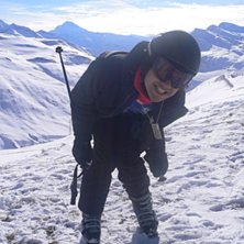 Sascha med stilen... asg*. Foto: Oscar Orrvik. &Aring;kare: Sascha Seiko.