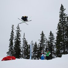 Big air cup i kl&ouml;vsj&ouml;. Foto: Andreas Johansson. &Aring;kare: Filip Berggren.