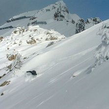 Des Bourtes Face Nord. Foto: Daniel Salomonsson. &Aring;kare: Magnus Andersson.