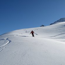 Part of Les Vallons with no track !. Foto: Jean-Michel Schmetz. &Aring;kare: Toni ski kmx.