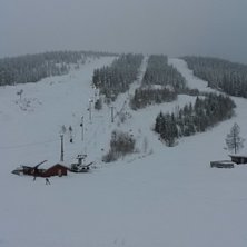 Det sn&oslash;r!
Etpar minus og knapt noen vind.
Flotte.