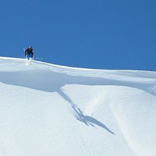 En liten windlip &auml;r ju alltid skoj! Tycker skugga. Foto: Oskar. &Aring;kare: Jag.