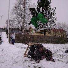 Hej hopp &ouml;ver apa. Foto: a dude . &Aring;kare: Falk.