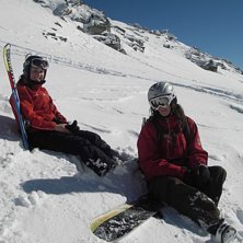 Foto: Max. &Aring;kare: Jag &amp;amp; Tine.