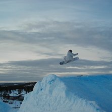 720 mutegrab tagen i en ganska sk&ouml;n vinkel. Foto: Henrik Gustavsson. &Aring;kare: Jocke Hammar.