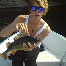 en fin borre p&aring; 1,1. f&ouml;rsta &ouml;ver kilot i &aring;r.. Foto: sofia sj&ouml;berg. &Aring;kare: jacob wester.