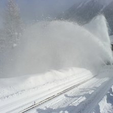 Full fart p&aring; sn&ouml;sv&auml;ngen.... Foto: Mats Kroona.